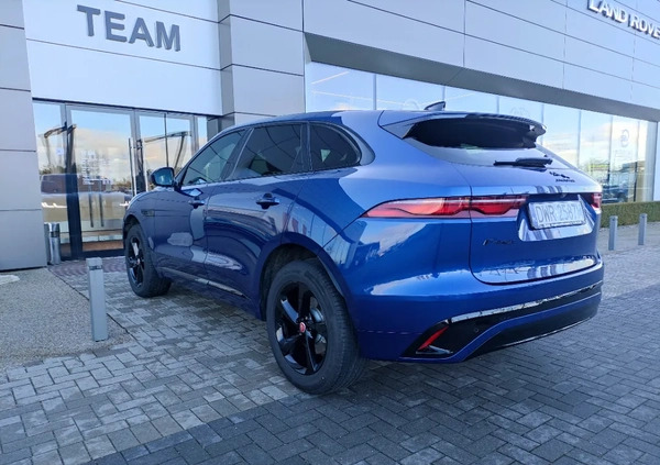 Jaguar F-Pace cena 269000 przebieg: 21126, rok produkcji 2022 z Orzysz małe 232